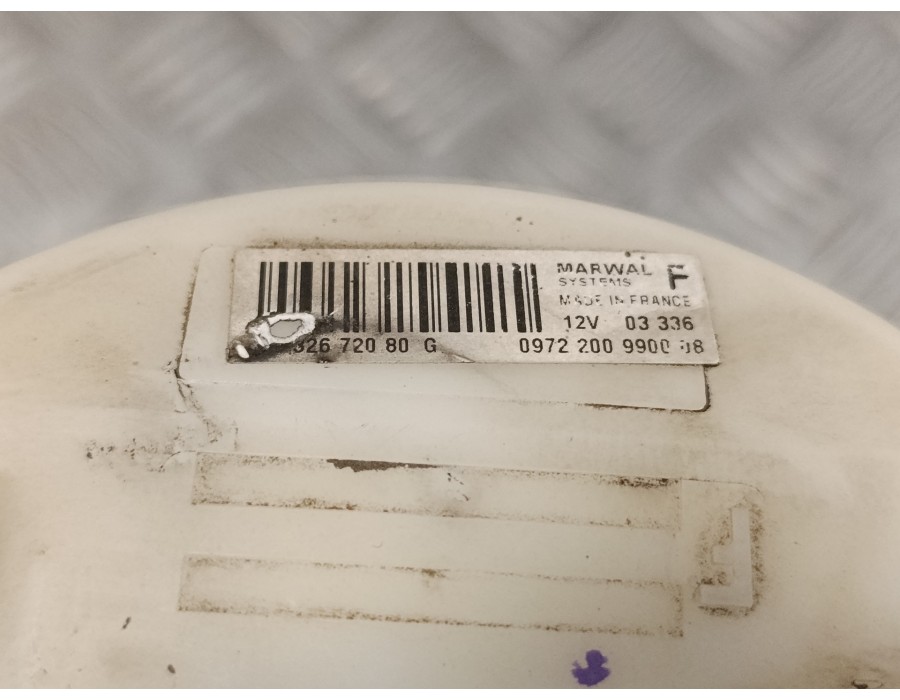 Recambio de aforador para peugeot 307 berlina (s2) 1.6 16v cat referencia OEM IAM 9632672080G  0972200990008