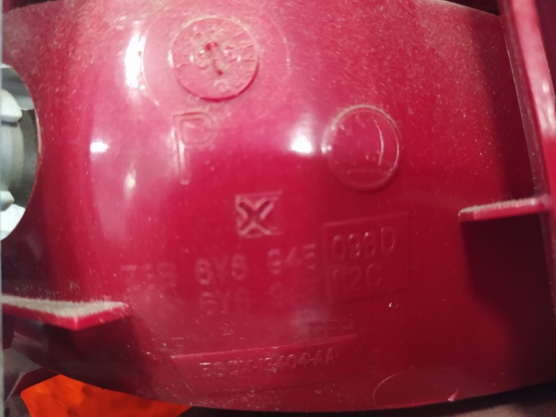 Recambio de piloto trasero derecho para skoda fabia (6y2/6y3) 1.2 12v referencia OEM IAM   