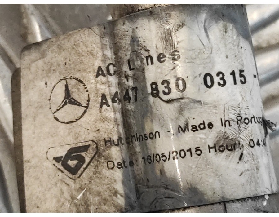Recambio de tubos aire acondicionado para mercedes-benz vito tourer (447) 2.1 cdi cat referencia OEM IAM A4478300315  