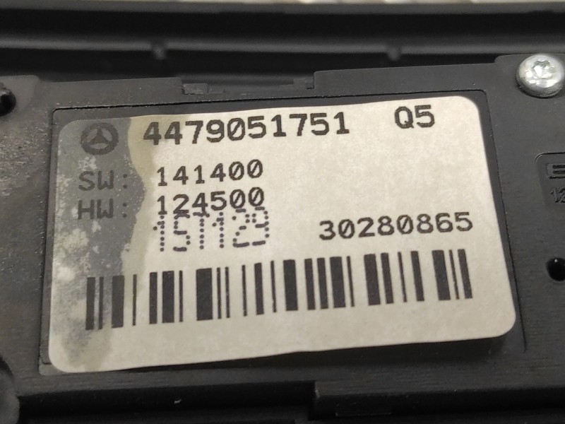 Recambio de warning para mercedes-benz vito tourer (447) 2.1 cdi cat referencia OEM IAM 4479051751  30280865
