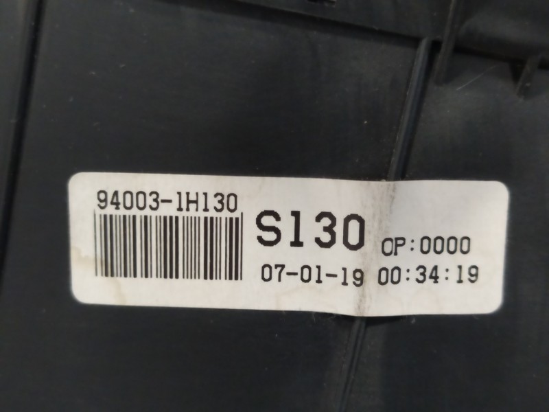 Recambio de cuadro instrumentos para kia cee´d 1.6 crdi cat referencia OEM IAM 940031H130  