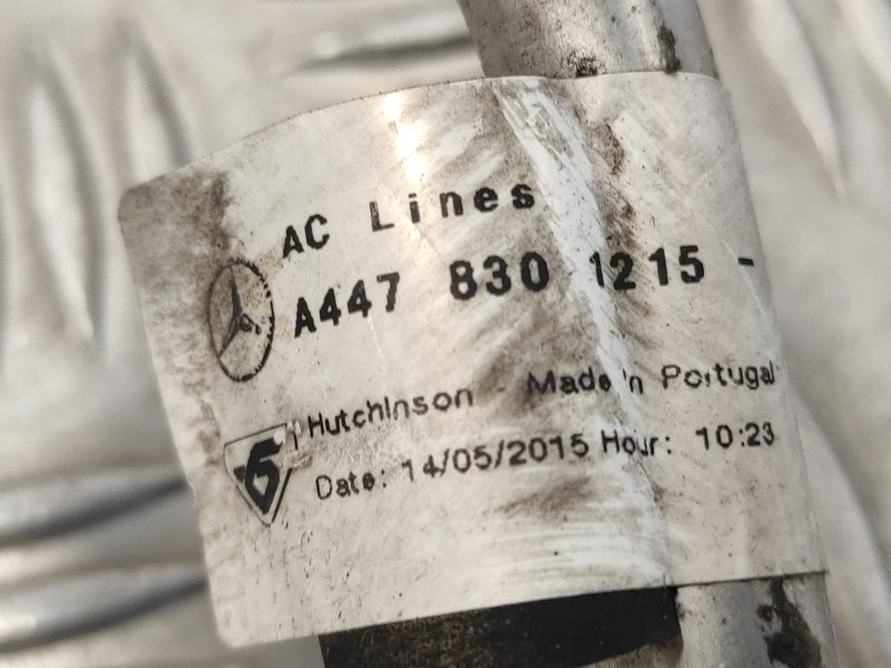 Recambio de tubos aire acondicionado para mercedes-benz vito tourer (447) 2.1 cdi cat referencia OEM IAM A4478301215  