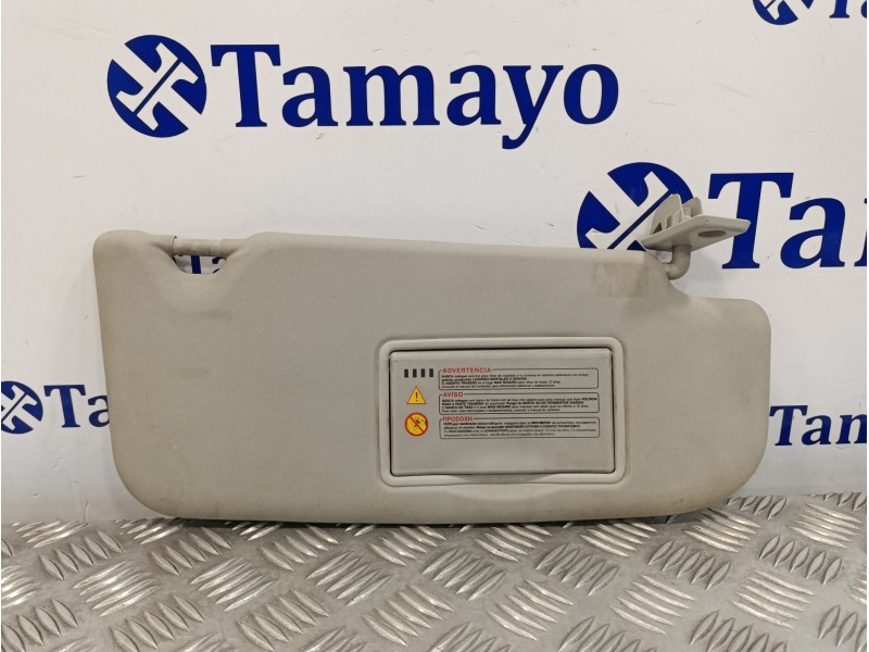 Recambio de parasol derecho para nissan qashqai (j10) 2.0 dci turbodiesel cat referencia OEM IAM   