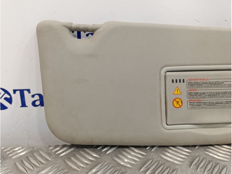 Recambio de parasol derecho para nissan qashqai (j10) 2.0 dci turbodiesel cat referencia OEM IAM   