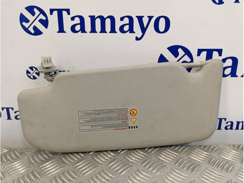 Recambio de parasol derecho para nissan qashqai (j10) 2.0 dci turbodiesel cat referencia OEM IAM   