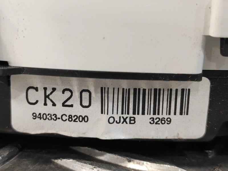 Recambio de cuadro instrumentos para hyundai i20 active 1.0 tgdi cat referencia OEM IAM 94033C8200  A2C1756400001