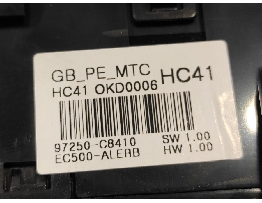 Recambio de mando calefaccion / aire acondicionado para hyundai i20 active 1.0 tgdi cat referencia OEM IAM 97250C8410  EC500ALER