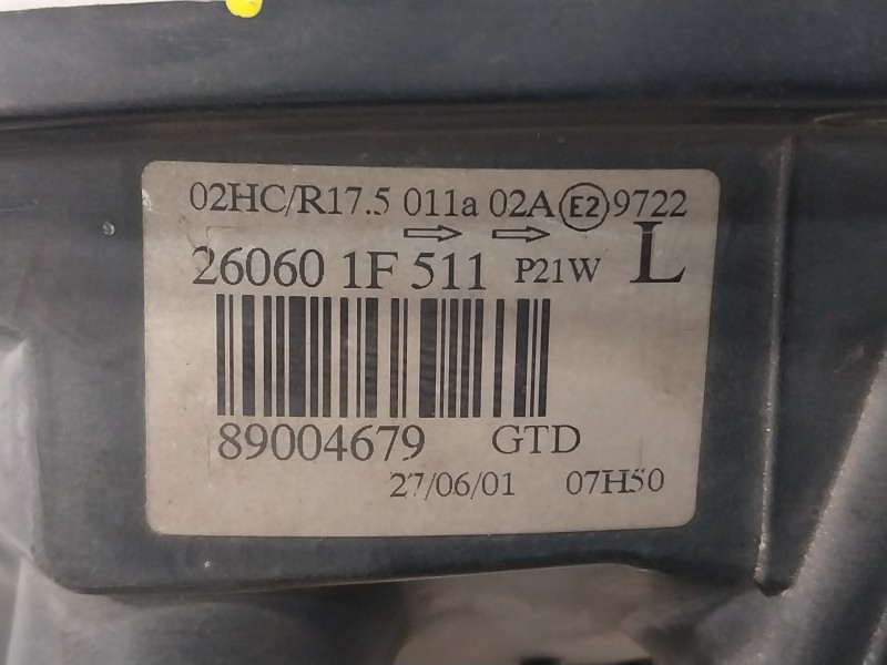 Recambio de faro izquierdo para nissan micra (k11) referencia OEM IAM 89004679  