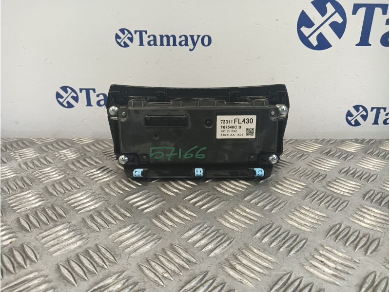 Recambio de mando climatizador para subaru xv (g5) sport plus referencia OEM IAM 72311FL430  