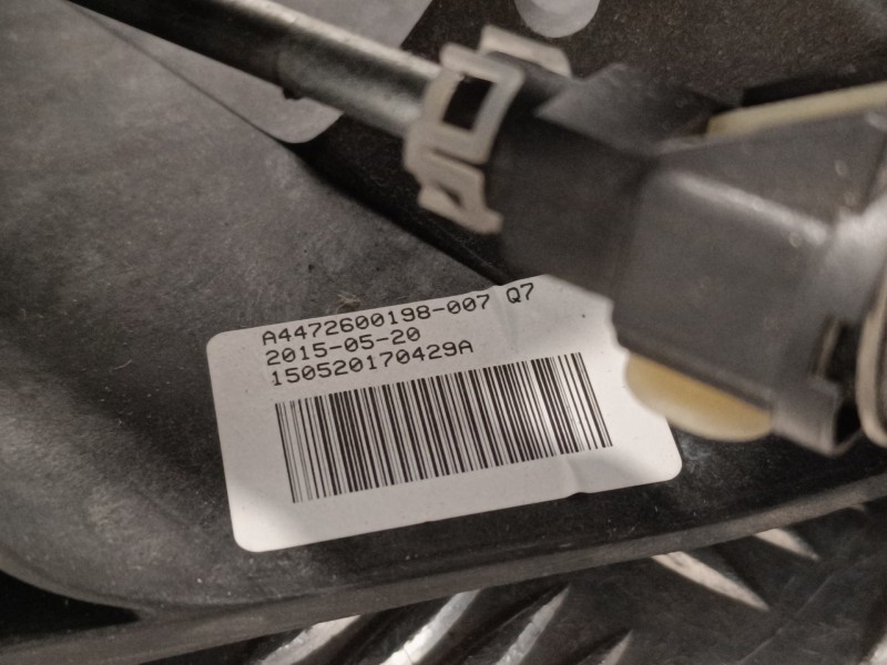 Recambio de palanca cambio para mercedes-benz vito tourer (447) 2.1 cdi cat referencia OEM IAM A4472600198  