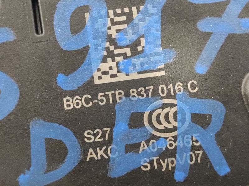 Recambio de cerradura puerta delantera derecha para cupra formentor km (fm6) referencia OEM IAM 5TB837016C  45340180