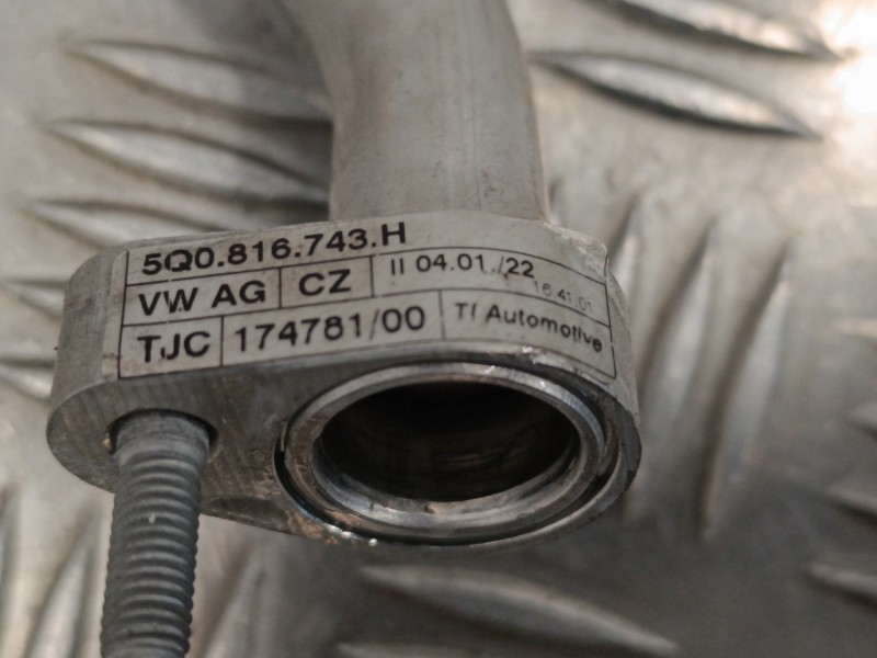 Recambio de tubos aire acondicionado para cupra formentor km (fm6) referencia OEM IAM 5Q0816743H  