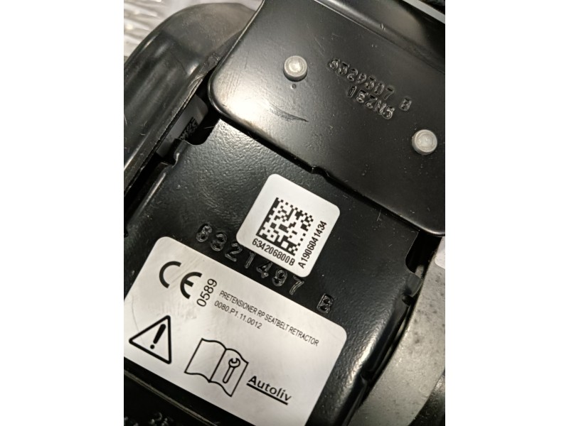 Recambio de cinturon seguridad delantero derecho para subaru xv (g5) sport plus referencia OEM IAM   