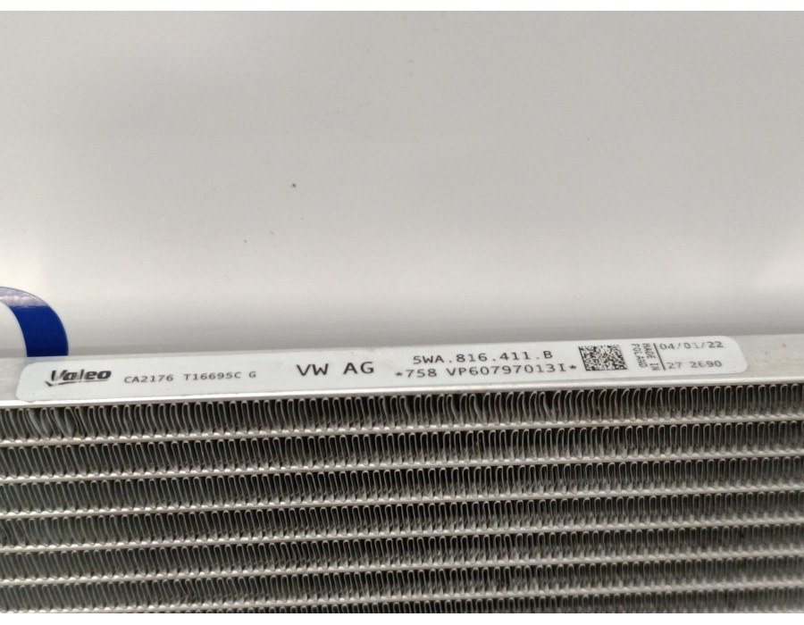 Recambio de condensador / radiador aire acondicionado para cupra formentor km (fm6) referencia OEM IAM 5WA816411B  