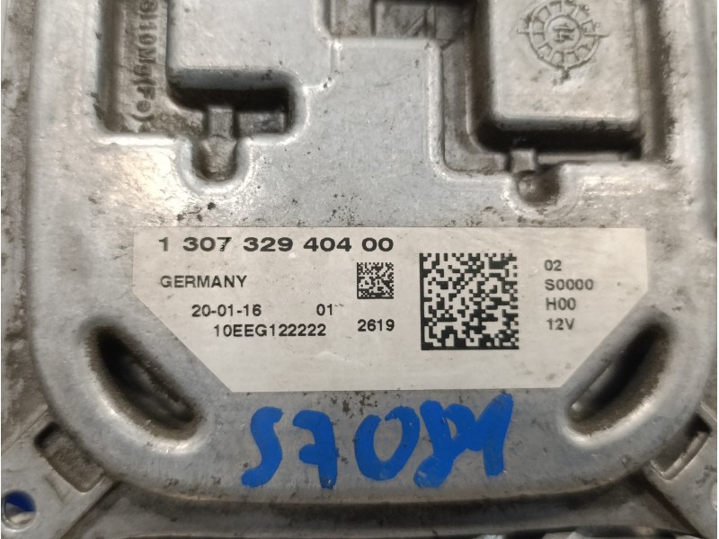 Recambio de centralita faros xenon para peugeot 308 1.6 blue-hdi fap referencia OEM IAM 130732940400  10EEG122222