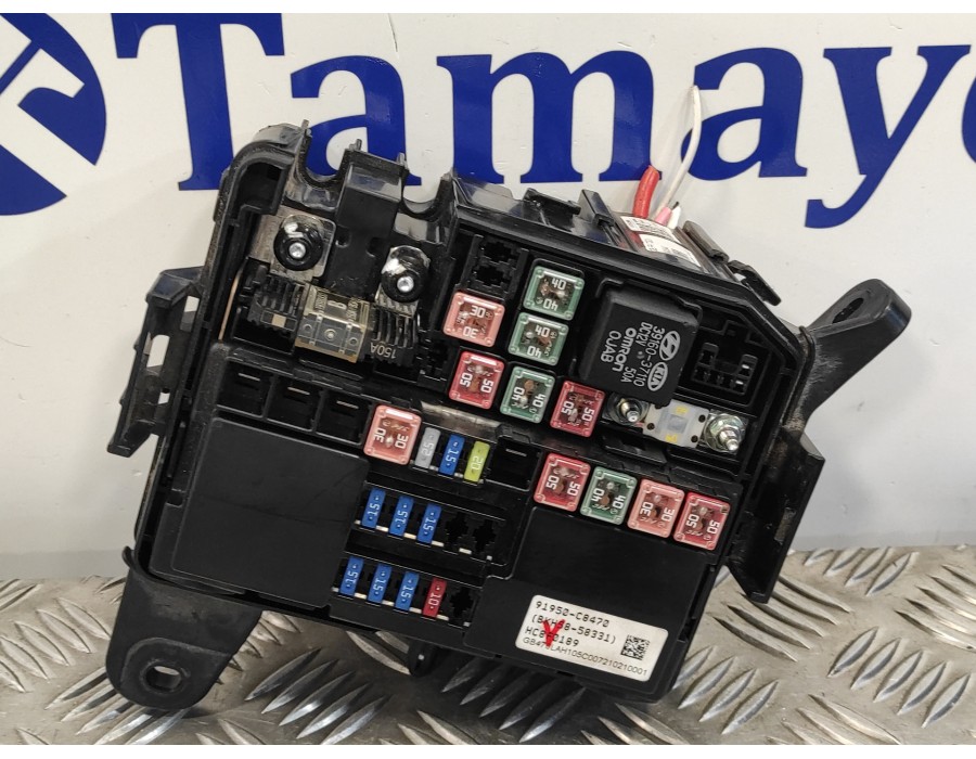 Recambio de caja reles / fusibles para hyundai i20 active 1.0 tgdi cat referencia OEM IAM 91950C8470 BKH5858331 81270C8480