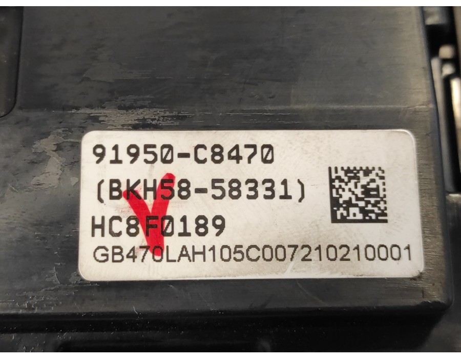 Recambio de caja reles / fusibles para hyundai i20 active 1.0 tgdi cat referencia OEM IAM 91950C8470 BKH5858331 81270C8480