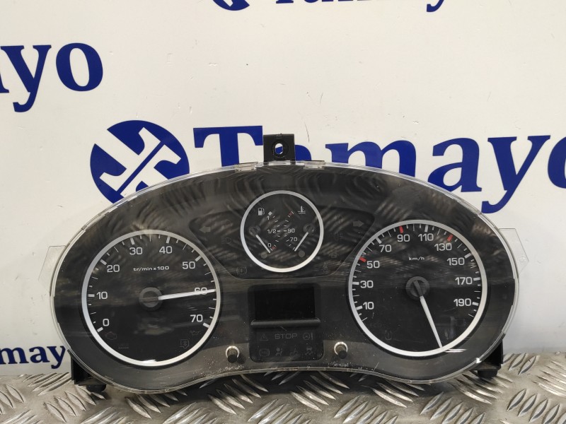 Recambio de cuadro instrumentos para peugeot partner kombi 1.6 blue-hdi fap referencia OEM IAM 9801642080  503001315652