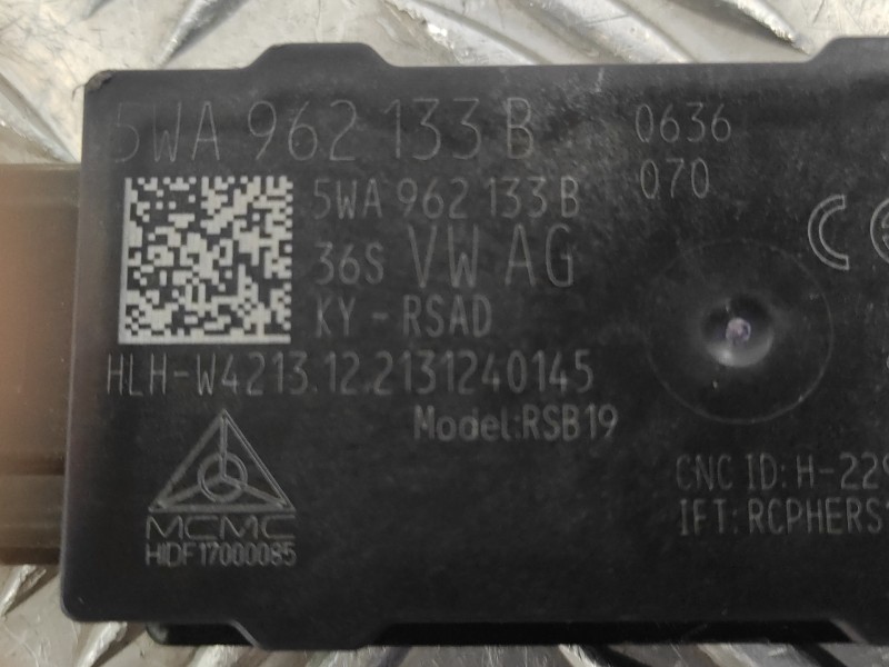 Recambio de modulo electronico para cupra formentor km (fm6) referencia OEM IAM 5WA962133B  5ZA013855