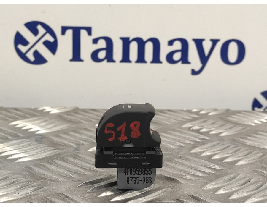 Recambio de mando elevalunas delantero derecho para audi a6 berlina (4f2) 4.2 v8 40v referencia OEM IAM 4F0959855  