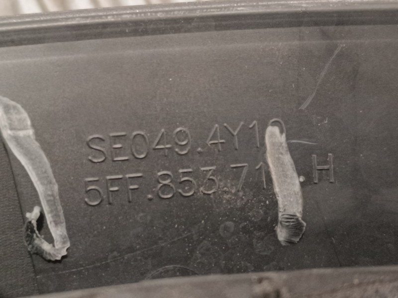 Recambio de aletin delantero izquierdo para cupra formentor km (fm6) referencia OEM IAM 5FF853717H  SE0494Y10