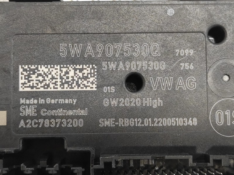 Recambio de modulo electronico para cupra formentor km (fm6) referencia OEM IAM 5WA907530Q  A2C78373200