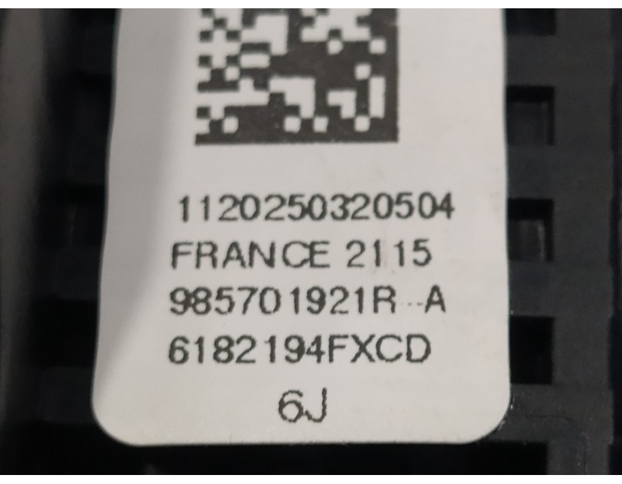 Recambio de airbag delantero izquierdo para renault scenic iii 1.5 dci diesel fap referencia OEM IAM 985701921R  6182194FXCD