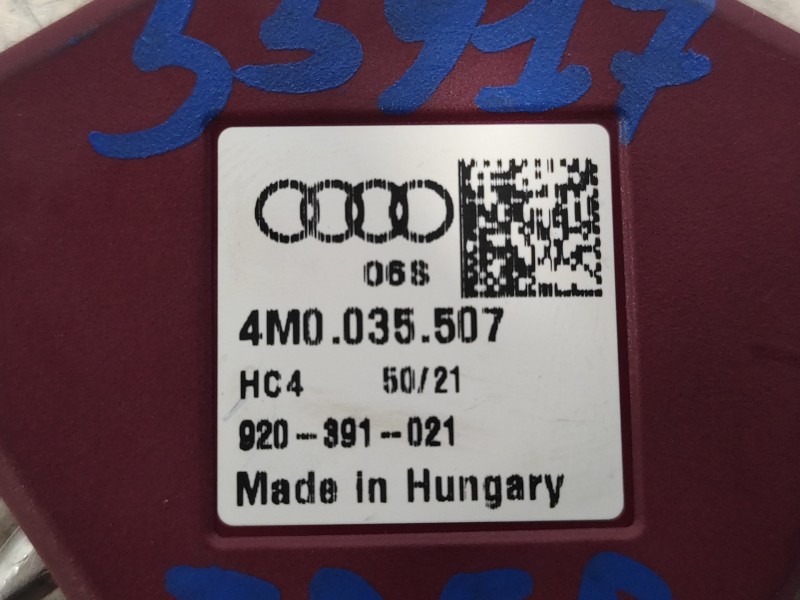 Recambio de modulo electronico para cupra formentor km (fm6) referencia OEM IAM 4M0035507  920391021