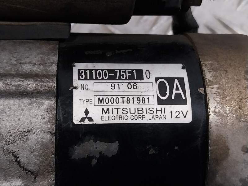 Recambio de motor arranque para suzuki wagon r+ sr (em) 1.2 cat referencia OEM IAM 3110075F1  M000T81981