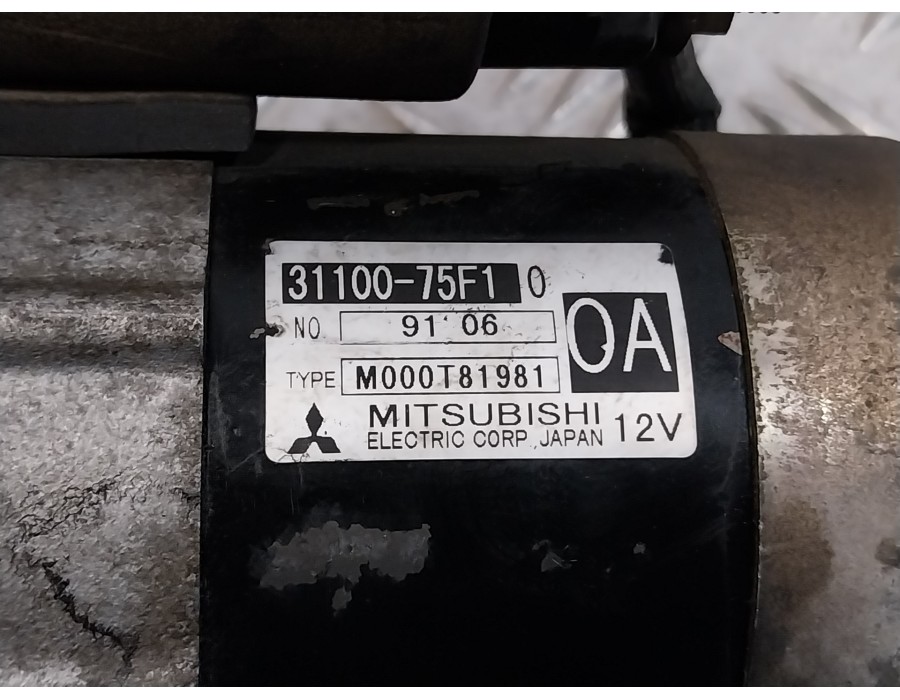 Recambio de motor arranque para suzuki wagon r+ sr (em) 1.2 cat referencia OEM IAM 3110075F1  M000T81981