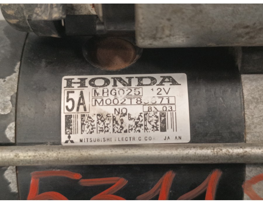 Recambio de motor arranque para honda civic berlina 5 (fk) 2.2 ctdi referencia OEM IAM M002T85871  MHG025