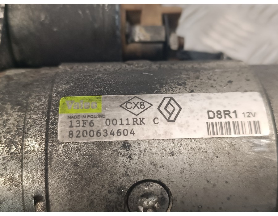 Recambio de motor arranque para renault vel satis (bj0) 2.2 dci turbodiesel fap cat referencia OEM IAM   