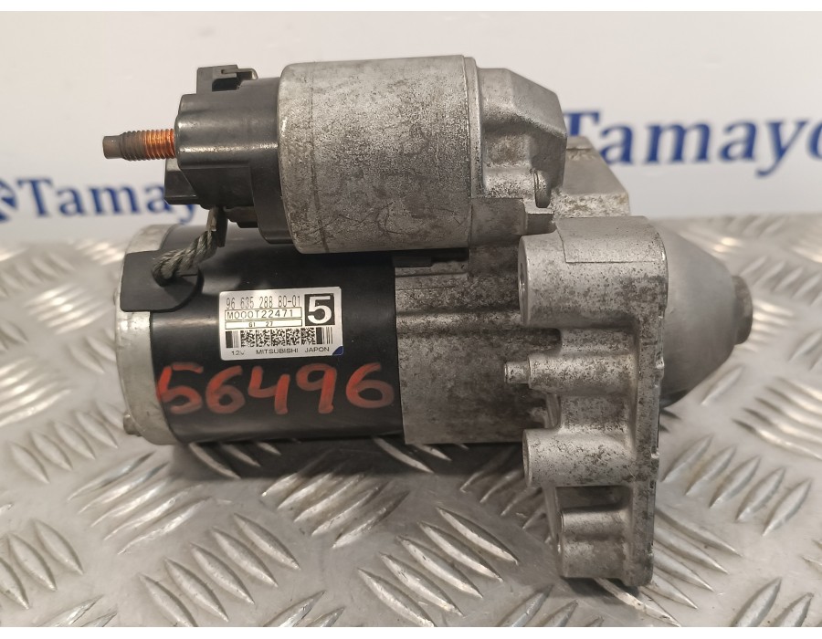 Recambio de motor arranque para citroën c4 picasso 1.6 hdi fap referencia OEM IAM 966352888001  M000T22471