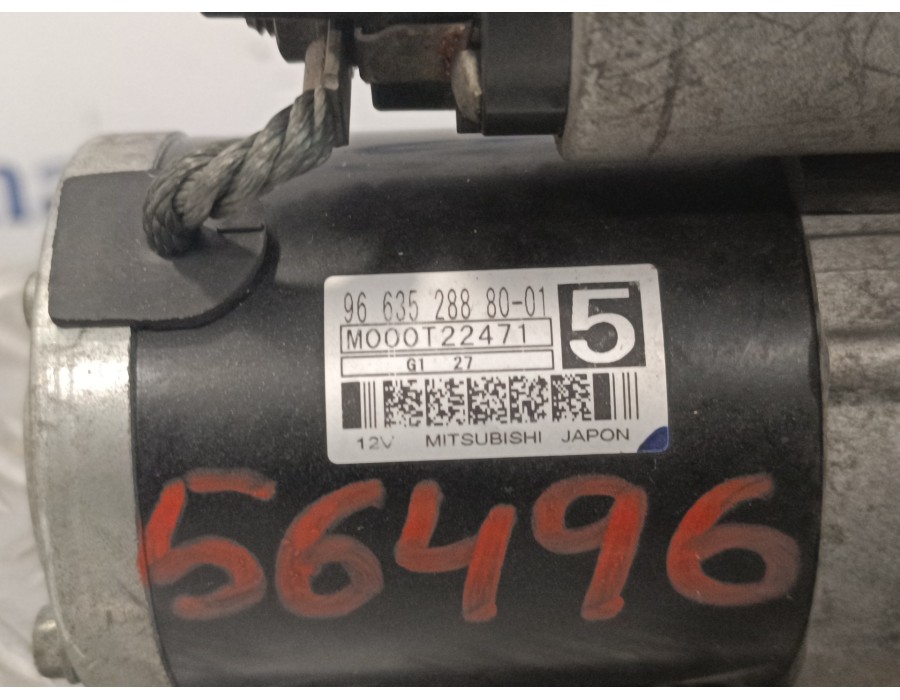Recambio de motor arranque para citroën c4 picasso 1.6 hdi fap referencia OEM IAM 966352888001  M000T22471