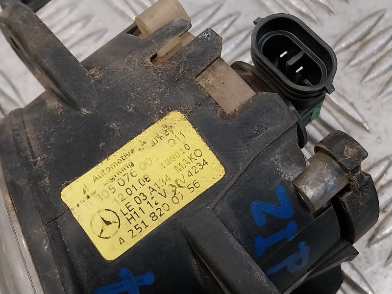 Recambio de faro antiniebla izquierdo para mercedes-benz clase a (w169) 2.0 cdi cat referencia OEM IAM   