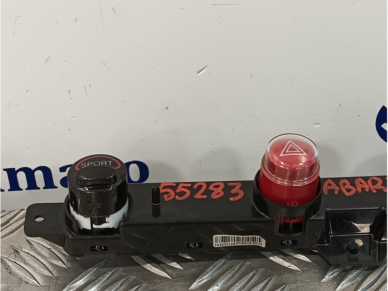 Recambio de warning para fiat 500 (312) 595 turbo referencia OEM IAM 735451110  