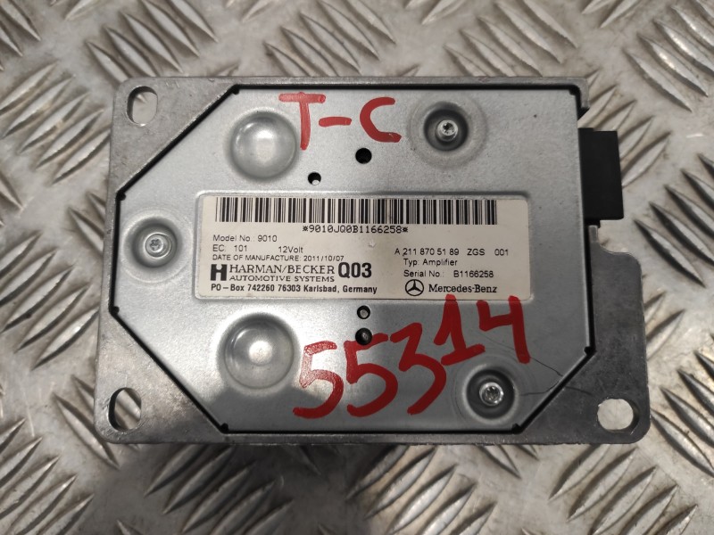 Recambio de modulo electronico para mercedes-benz clase e (w212) lim. 3.0 cdi cat referencia OEM IAM A2118705189  
