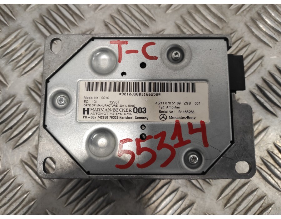 Recambio de modulo electronico para mercedes-benz clase e (w212) lim. 3.0 cdi cat referencia OEM IAM A2118705189  