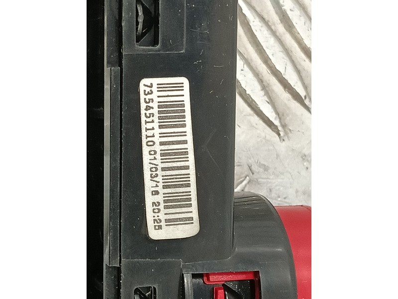 Recambio de warning para fiat 500 (312) 595 turbo referencia OEM IAM 735451110  