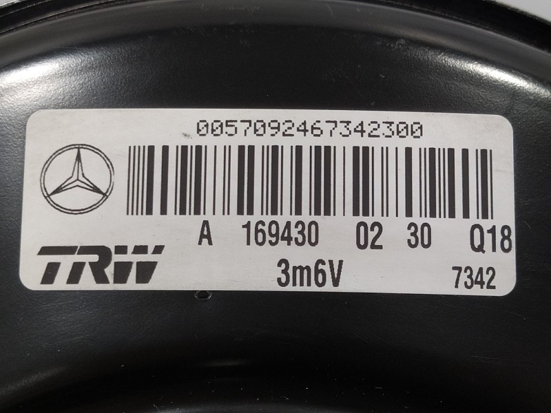 Recambio de servofreno para mercedes-benz clase a (w169) 1.5 cat referencia OEM IAM A1694300230  A1694300230Q18