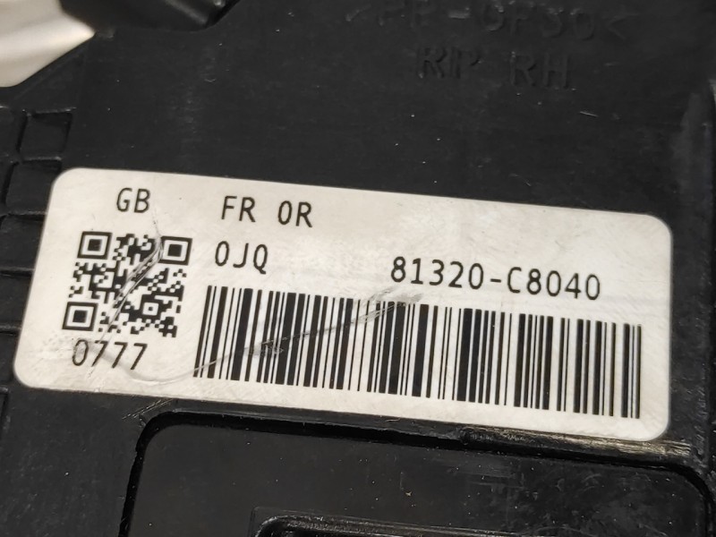 Recambio de cerradura puerta delantera derecha para hyundai i20 active 1.0 tgdi cat referencia OEM IAM 81320C8040  