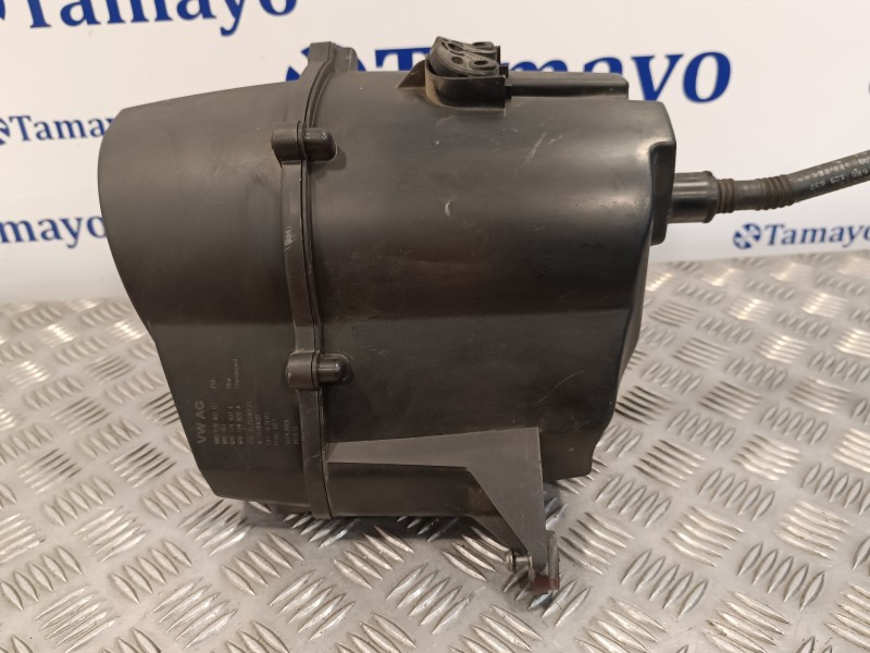 Recambio de carcasa filtro aceite para volkswagen polo (6r1) 1.6 tdi referencia OEM IAM 6R0129601C 6R0129607E 6R0183