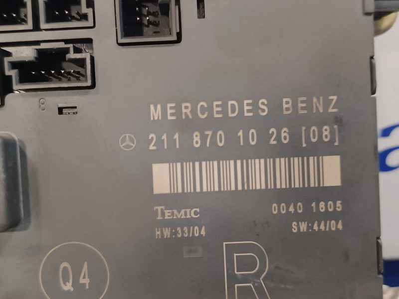 Recambio de modulo electronico para mercedes-benz clase e (w211) berlina referencia OEM IAM 2118701026  211870102608