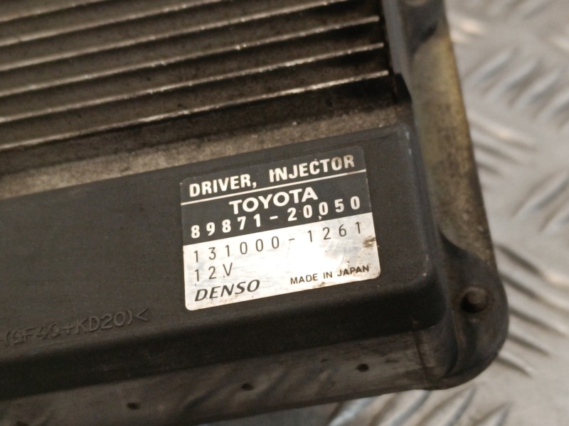 Recambio de modulo electronico para toyota corolla verso (r1) 2.0 turbodiesel cat referencia OEM IAM 8987120050  1310001261