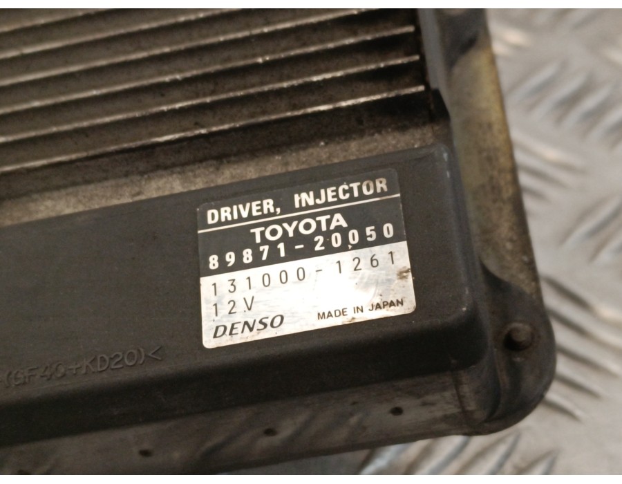 Recambio de modulo electronico para toyota corolla verso (r1) 2.0 turbodiesel cat referencia OEM IAM 8987120050  1310001261