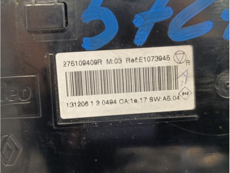 Recambio de mando climatizador para renault scenic iii 1.2 16v referencia OEM IAM 275109409R  E1073945