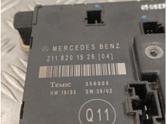 Recambio de modulo electronico para mercedes-benz clase e (w211) berlina referencia OEM IAM 2118201526  211820152604 2