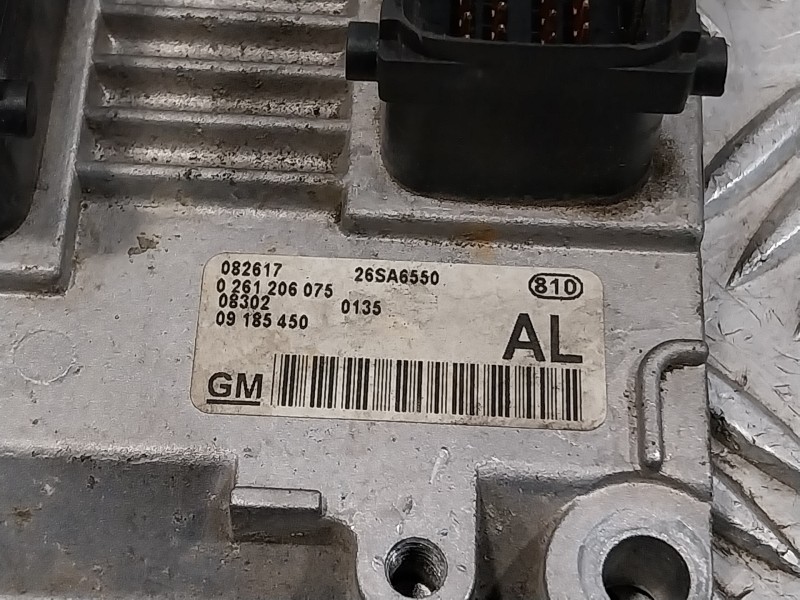 Recambio de centralita motor uce para opel agila referencia OEM IAM 0261206075 26SA6550 09185450