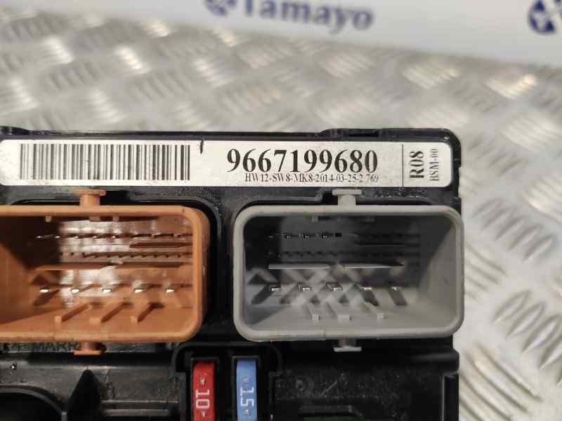 Recambio de caja reles / fusibles para citroën c3 picasso 1.6 hdi fap referencia OEM IAM 9667199680  