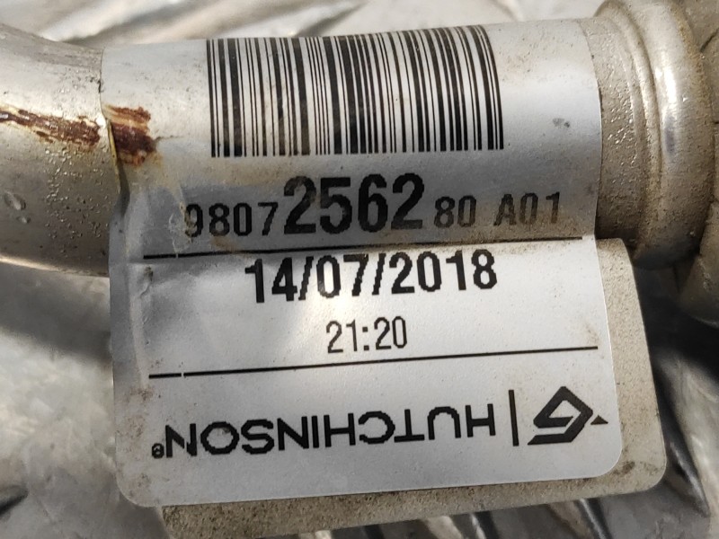 Recambio de tubos aire acondicionado para peugeot 308 1.6 blue-hdi fap referencia OEM IAM 9807256280  